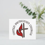 United Methodist Church Briefkaart (Staand voorkant)