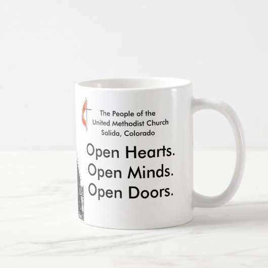 United Methodist Church Koffiemok (Rechts)