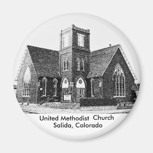 United Methodist Church Magneet (Voorkant)