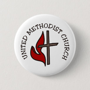 United Methodist Church Ronde Button 5,7 Cm