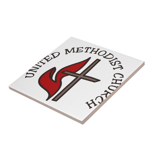 United Methodist Church Tegeltje (Zijkant)