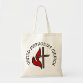 United Methodist Church Tote Bag (Voorkant)