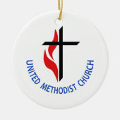 United Methodist Keramisch Ornament (Voorkant)