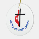 United Methodist Keramisch Ornament (Links)