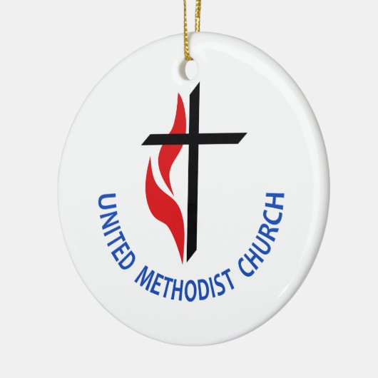 United Methodist Keramisch Ornament (Links)