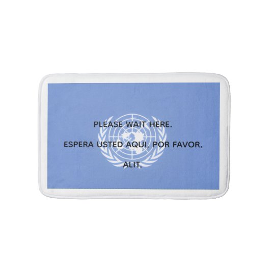 UNITED NATIONS BADMAT (Voorkant)