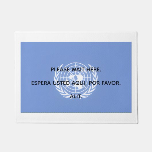 UNITED NATIONS DEURMAT (Voorkant)