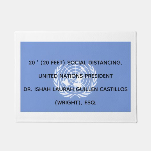 UNITED NATIONS DEURMAT (Voorkant)