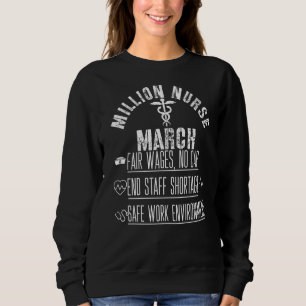 United Nurses March Million Nurse March May Trui
