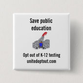 United Opt Out Square Button (Voorkant)