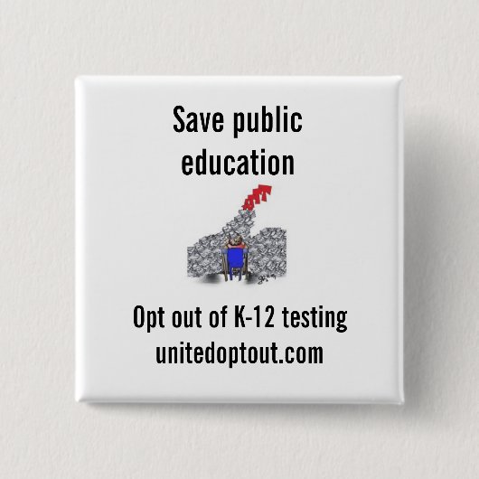 United Opt Out Square Button (Voorkant)