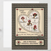 United Or Divided_a_Flat Sheet 8,5"x11" (Voorkant / Achterkant)