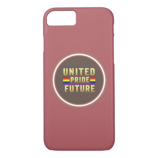 United Pride Future Case-Mate iPhone Case (Achterkant)