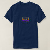 United Pride Future Mannen basisshirt T-shirt (Design voorkant)