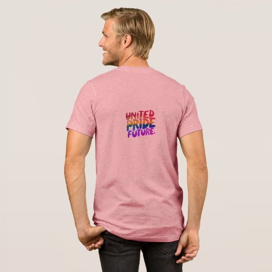 United Pride Future Tri-Blend Shirt (Voorkant)
