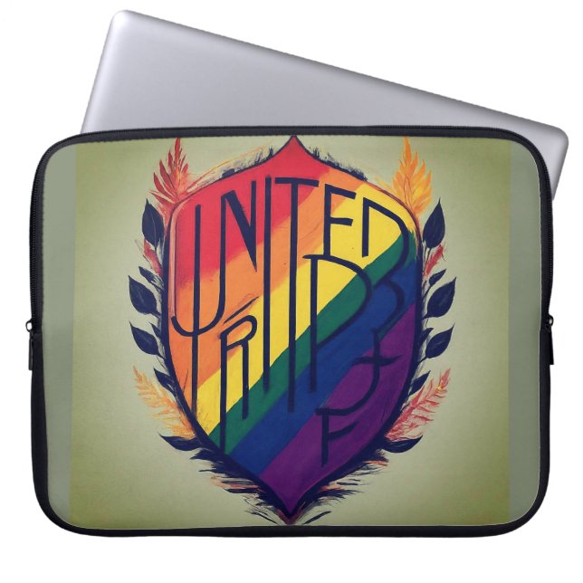 United Pride Laptop Sleeve (Voorkant)