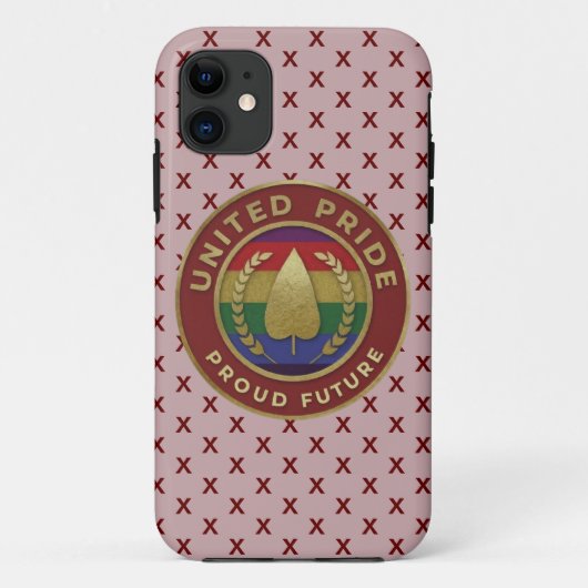 United Pride Proud future Case-Mate iPhone Case (Achterkant)