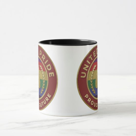 United Pride Proud Future Mok (Midden)