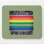 United Pride Proud Future Mousepad Muismat (Voorkant)