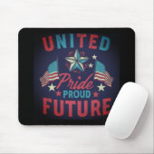United Pride Proud Future Mousepad Muismat (Met muis)