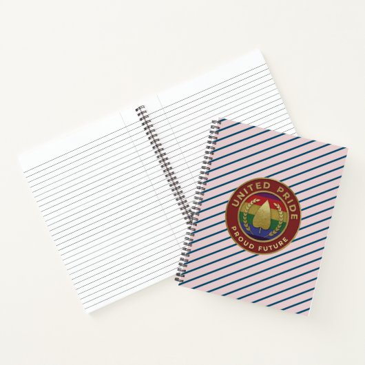 United Pride Proud future Notitieboek (Binnen)