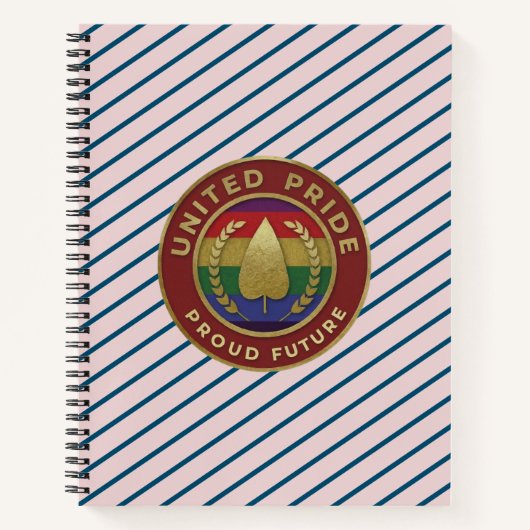 United Pride Proud future Notitieboek (Voorkant)