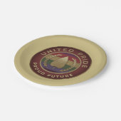 United Pride Proud future Papieren Bordje (Gekanteld)