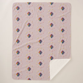 United Pride Proud Future Sherpa Blanket Deken