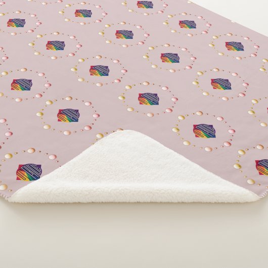 United Pride Proud Future Sherpa Blanket Sherpa Deken (3/4)