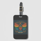 United Pride Sterk Erfgoed Bagagelabel (Voorkant (verticaal))