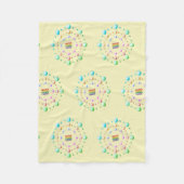 United Pride Trotse Toekomst Fleece Deken (Voorkant)