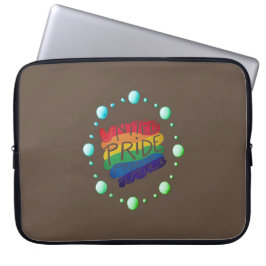 United Pride Trotse Toekomst Laptop Sleeve