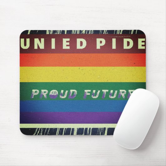 United Pride Trotse Toekomst Muismat (Met muis)