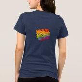 United Pride Trotse Toekomst Tri-Blend Shirt (Achterkant)