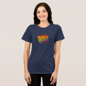 United Pride Trotse Toekomst Tri-Blend Shirt (Voorkant volledig)