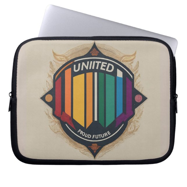 United Proud Future Laptop Sleeve (Voorkant)