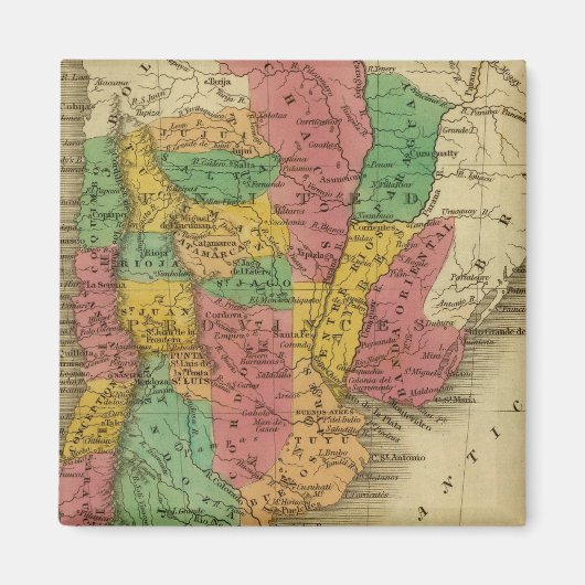 United Provinces, Chili, Patagonia Magneet (Voorkant)