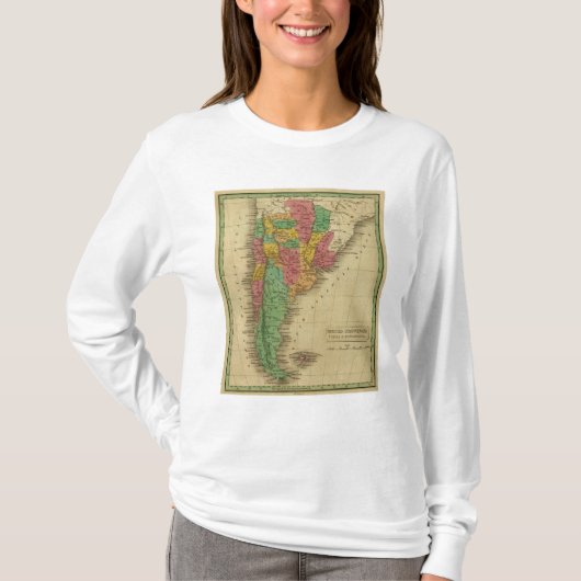 United Provinces, Chili, Patagonia T-shirt (Voorkant)