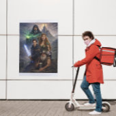 United Races Epic Scene Poster | Fantasy Unity Art