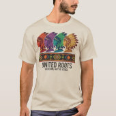 United Roots Eert Inheemse Stemmen T-Shirt (Voorkant)