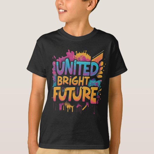 United Spirit Bright Future T, shirt (Voorkant)