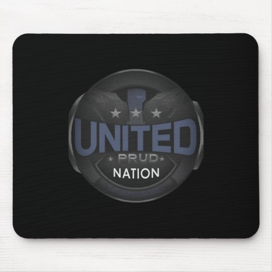 United Spirit Proud Nation Mousepad Muismat (Voorkant)