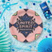 United Spirit Proud Nation Paper Bord (Feest)