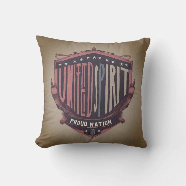 United Spirit Proud Nation Sierkussen (Voorkant)