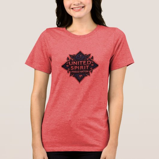 United Spirit Proud Nation T-shirt (Voorkant)