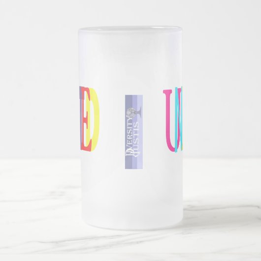 United Squared Frosted Mok (Center)
