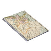 United States 1830 Historical Map Illustration Notitieboek (Rechterzijde)