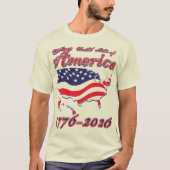United States 250 T-shirt (Voorkant)