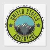 United States Adventure logo (Voorkant)