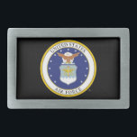 United States Air Force Emblem Gesp<br><div class="desc">Vier het met trots met behulp van deze papieren borden met het officiële embleem van de Amerikaanse luchtmacht. Ideaal voor pensioneringen, promoties of andere evenementen met een militair thema, deze borden voegen een onderscheidend en patriottisch tintje toe aan uw tafelomgeving. Ideaal voor het eren van service en toewijding in stijl....</div>
